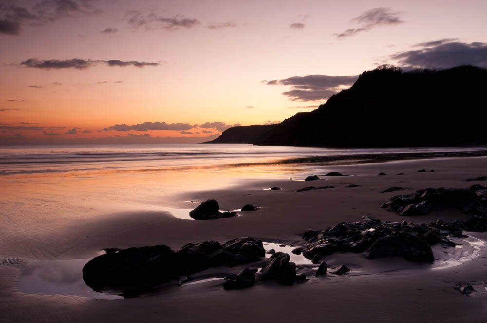 Caswell Bay Sunset